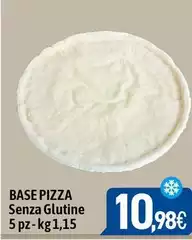 Base Pizza Senza Glutine