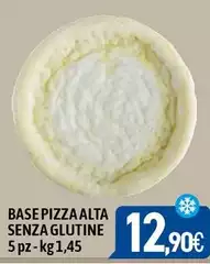 Base Pizza Alta Senza Glutine
