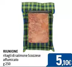 Riunione - Ritagli Di Salmone Scozzese Affumicato