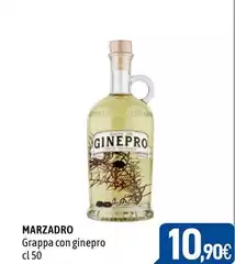 Marzadro - Grappa Con Ginepro