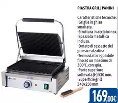 Piastra Grill Panini