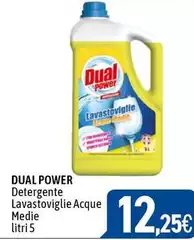Dual - Detergente Lavastoviglie Acque Medie