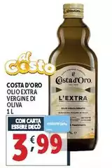 Costa d'Oro - Olio Extra Vergine Di Oliva