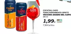 Caffo - Cocktail Capo Tonic/Arrabbiato Spritz Vecchio Amaro Del Capo