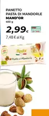 Mand'or - Panetto Pasta Di Mandorle