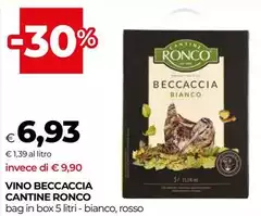 Cantine ronco - Vino Beccaccia