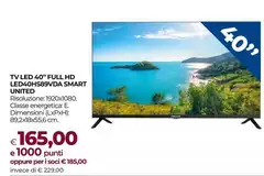 United - Tv Led 40" Full Hd Led40h589vda Smart