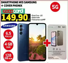 Samsung - Smartphone M15 + Cover Phonix