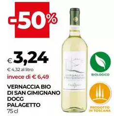Bio - Vernaccia  Di San Gimignano DOCG