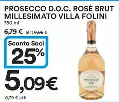 Brut - Prosecco D.O.C. Rosè  Millesimato
