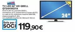 Solo - Tv Led 24" Qt24hwb74