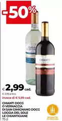 Le chiantigiane - Chanti DOCG O Vernaccia Di San Gimignano DOCG D.O. Lascia Del Sole