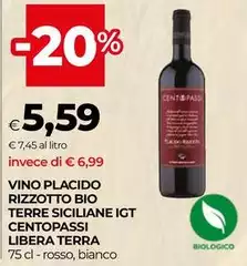 Libera terra - Vino Placido Rizzotto Bio Terre Siciliane IGT