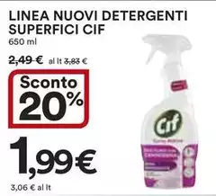 Cif - Linea Nuovi Detergenti Superfici