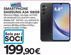 Samsung - Smartphone A34 128GB