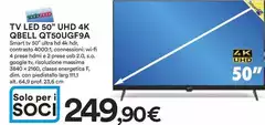 Qbell technology - Tv Led 50" Uhd 4k Qt50ugf9a