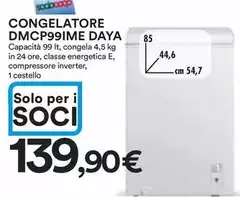 Daya - Congelatore Dmcp99ime