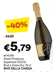 Asolo -  Prosecco Superiore DOCG Brut O Extra Dry