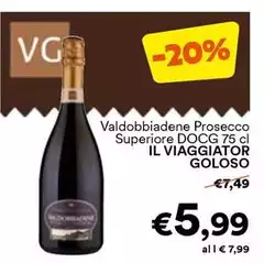 Il viaggiotor goloso - Valdobbiadene Prosecco Superiore DOCG