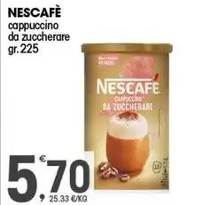 Nescafé - Cappuccino Da Zuccherare