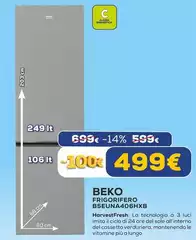 Beko - Frigorifero B5EUNA406HXB 