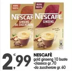 Nescafé - Gold Ginseng 10 Buste