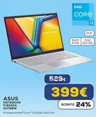Asus - Notebook F1504ZA NJ788W