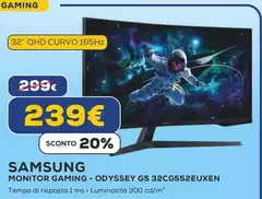 Samsung - Monitor Gaming Odyssey G5 32CG552EUXEN