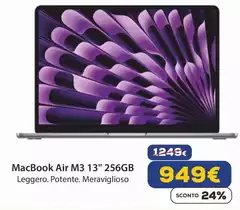 Apple - MacBook Air M3 13" 256GB