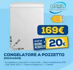 Daya - Congelatore A Pozzetto