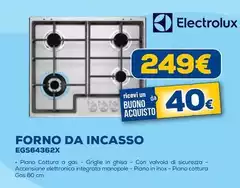 Electrolux - Forno Da Incasso EGS64362X