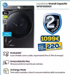 Samsung - Lavatrice Wf18t8000gv