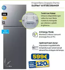 Euroflex - Frigorifero Doppia Porta AI AT35CG5644S9