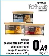 Conad - Mousse Petfriends Plus