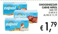 Nipiol - Omogeneizzati Carne