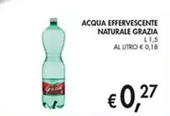 Grazia - Acqua Effervescente Naturale