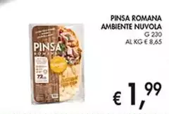 Pinsa Romana Ambiente Nuvola