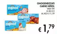 Nipiol - Omogeneizzati Carne