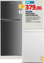 Sekom - Frigorifero SHDP541NH2XEO