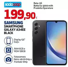 Samsung - Galaxy A34EE Black
