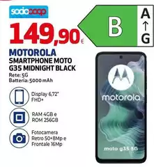 Motorola - Smartphone Moto G35 Midnight Black