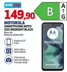 Motorola - Smartphone Moto G35 Midnight Black