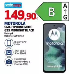 Motorola - Smartphone Moto G35 Midnight Black