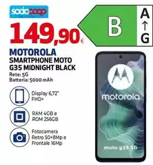Motorola - Smartphone Moto G35 Midnight Black