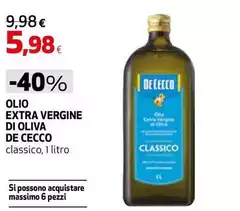 De Cecco - Olio Extra Vergine Di Oliva