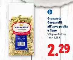 Granarolo - Garganelli All'Uovo Paglia E Fieno