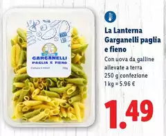 La Lanterna - Garganelli Paglia E Fieno