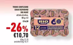 Rio Mare - Tonno Confezione Gran Risparmio