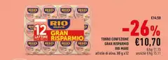 Rio Mare - Tonno Confezione Gran Risparmo