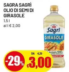 Sagra -  Sagrì Olio Di Semi Di Girasole